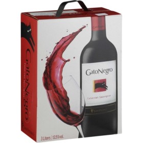 Gato Negro Cabernet Sauvignon 13% – Bag-in-Box 3L