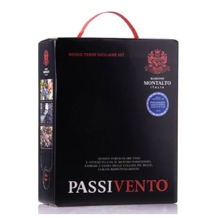 Barone Montalto Passivento Rosso 14% – Bag-in-Box 3L