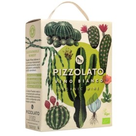 Pizzolato Vino Bianco Organic Vegan 3L – Białe wino Bag-in-Box