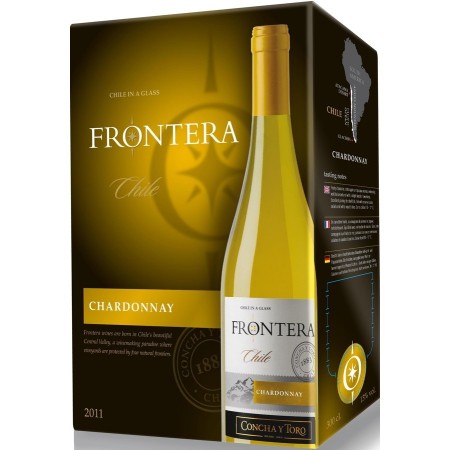 Frontera Chardonnay 13% – Bag-in-Box 3L