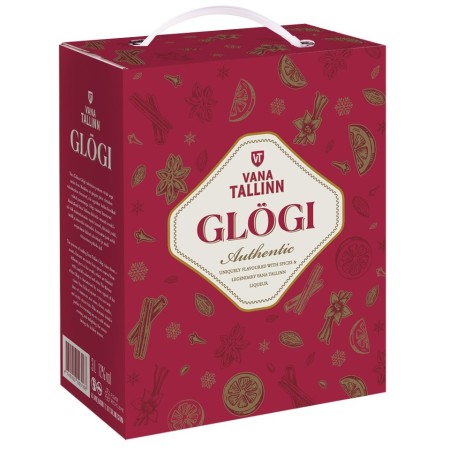 Vana Tallinn Glögg 12% 3L – Traditional Mulled Wine | Bag-in-Box